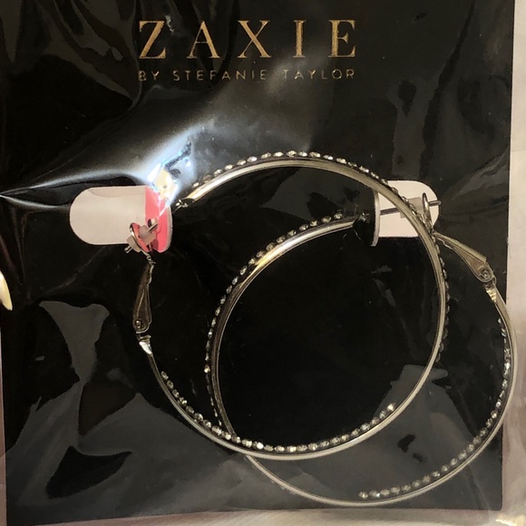 Play it By Ear hoops by Zaxie! NWT and never worn! - Picture 4 of 6